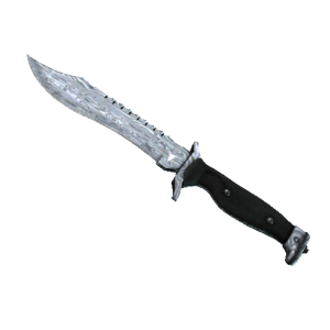 Bowie Knife | Damascus Steel (Field-Tested)