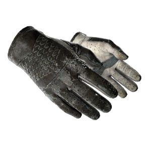 Driver Gloves | Black Tie (Battle-Scarred)