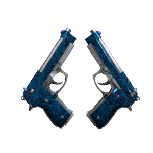 Dual Berettas | Cobalt Quartz (Minimal Wear)