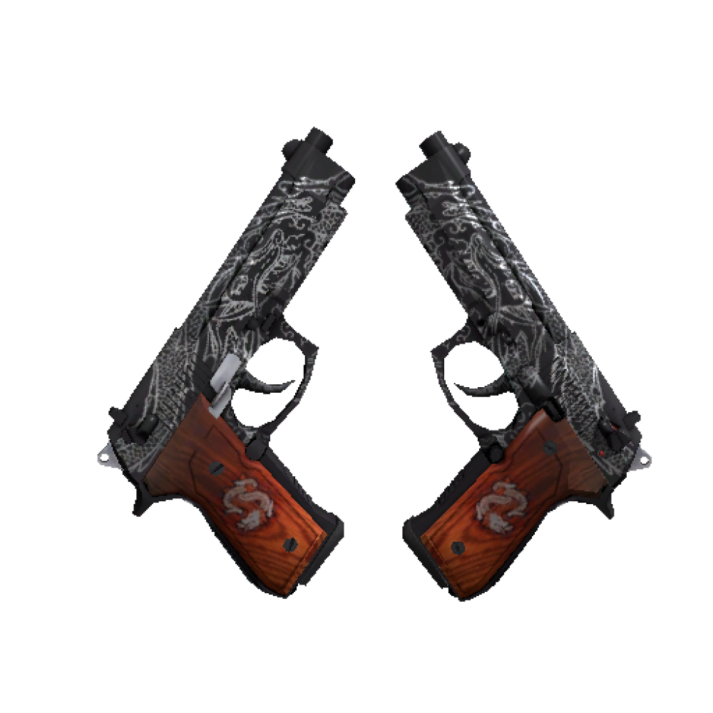 Dual Berettas | Dualing Dragons (Minimal Wear) Dual Berettas | Dualing Dragons (Minimal Wear)