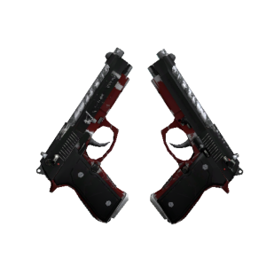 Dual Berettas | Panther (Field-Tested)