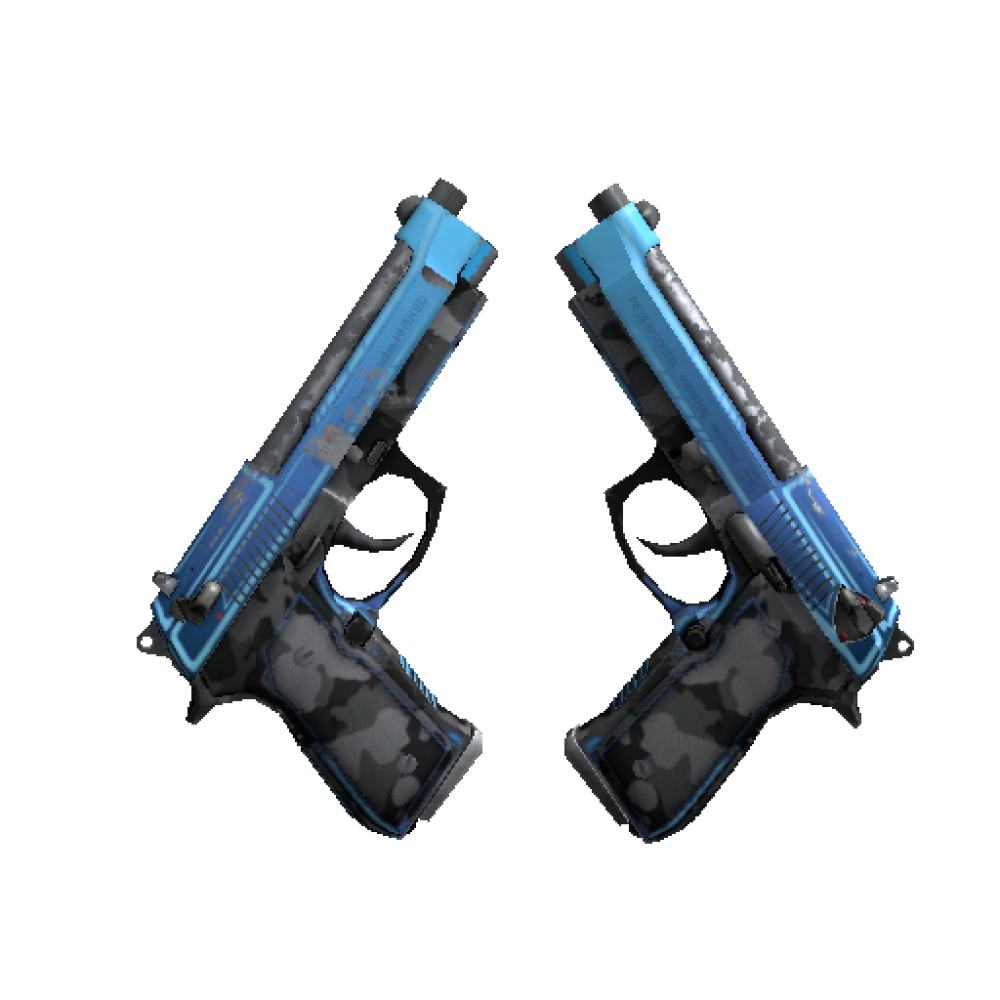 Dual Berettas | Urban Shock (Well-Worn) Dual Berettas | Urban Shock (Well-Worn)