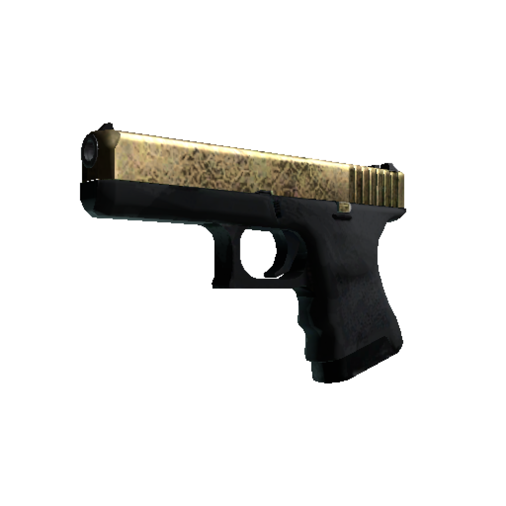 GLOCK-18 | BRASS (Well-Worn) GLOCK-18 | BRASS (Well-Worn)