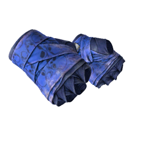 Hand Wraps | Cobalt Skulls (Battle-Scarred)