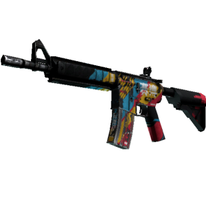 M4A4 | Cyber Security (Battle-Scarred)