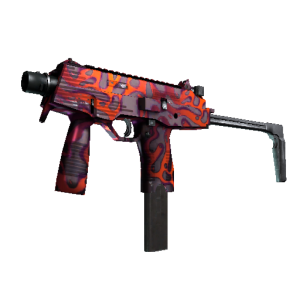 MP9 | Ruby Poison Dart (Minimal Wear)