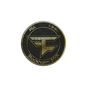 Patch | FaZe Clan (Gold) | Stockholm 2021