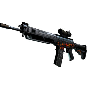 SG 553 | Heavy Metal (Field-Tested)