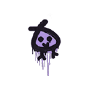 Sealed Graffiti | Little Bock (Violent Violet)