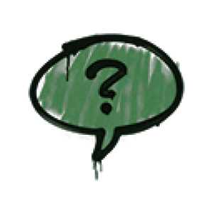 Sealed Graffiti | Question Mark (Jungle Green)