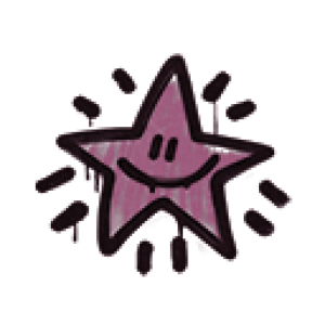 Sealed Graffiti | Shining Star (Princess Pink)