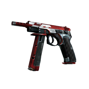 StatTrak™ CZ75-Auto | Red Astor (Field-Tested)