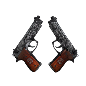 StatTrak™ Dual Berettas | Dualing Dragons (Field-Tested)