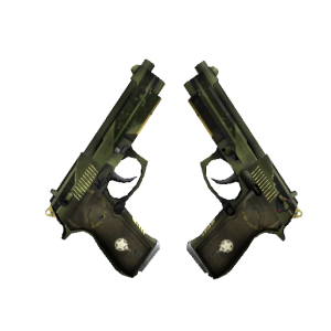 StatTrak™ Dual Berettas | Retribution (Minimal Wear)
