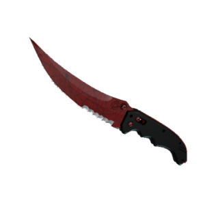 StatTrak™ Flip Knife | Crimson Web