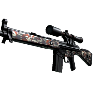 StatTrak™ G3SG1 | Digital Mesh (Minimal Wear)