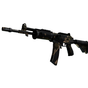 StatTrak™ Galil AR | Black Sand (Battle-Scarred)