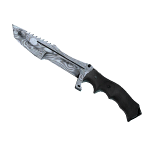 StatTrak™ Huntsman Knife | Damascus Steel (Field-Tested)