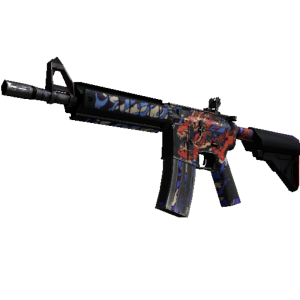 StatTrak™ M4A4 | 龍王 (Dragon King) (Battle-Scarred)