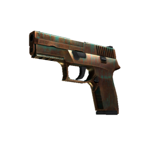 StatTrak™ P250 | Verdigris (Minimal Wear)