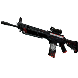 StatTrak™ SG 553 | Cyrex (Battle-Scarred)