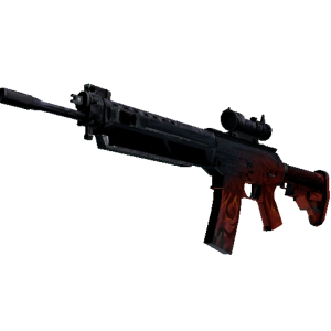 StatTrak™ SG 553 | Darkwing (Battle-Scarred)