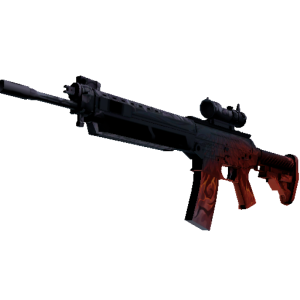 StatTrak™ SG 553 | Darkwing (Minimal Wear)