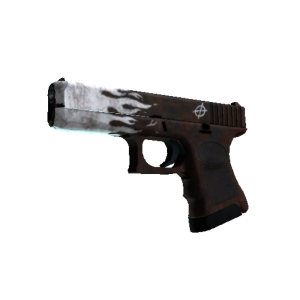 Stattrak ™ Glock-18 | Oxide Blaze (Minimal Wear)