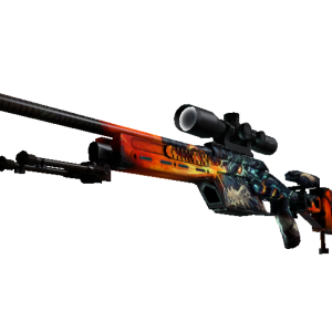 Stattrak ™ SSG 08 | Dragonfire (Minimal Wear)