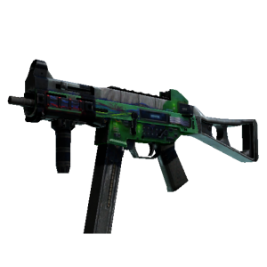 Stattrak ™ UMP-45 | Plastique (Battle-Scarred)
