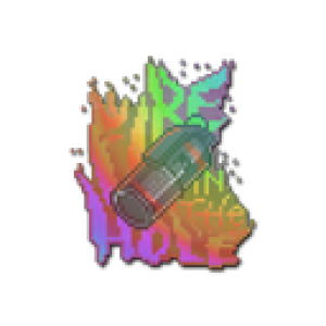 Sticker | Fire in the Hole (Holo)