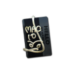 Sticker | Hello MAC-10 (Gold)