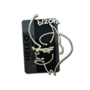 Sticker | Hello PP-Bizon (Gold)