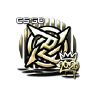 Sticker | Ninjas in Pajamas (Gold) | 2020 RM