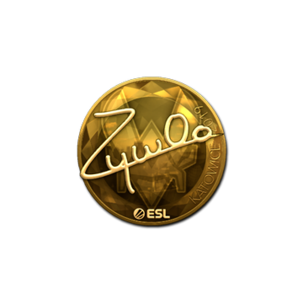 Sticker | Zywoo (Gold) | Katowice 2019 Sticker | Zywoo (Gold) | Katowice 2019