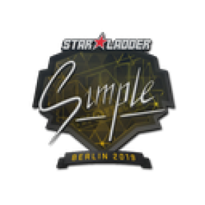 Sticker | s1mple | Berlin 2019