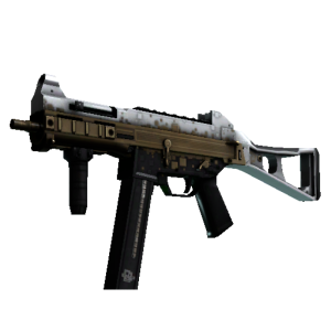 UMP-45 | Gold Bismuth (Minimal Wear)